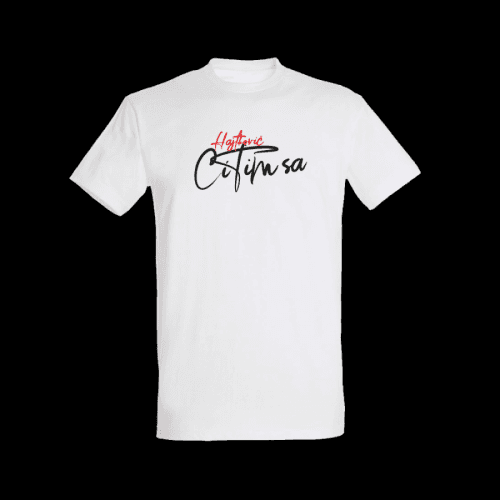 Hajtkovič - Tričko Cítim sa - Muž, Biela, S