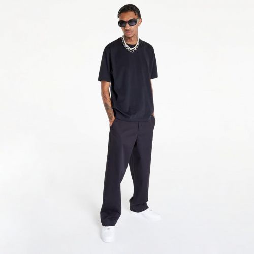 Nike Life Men's Unlined Cotton Chino Pants Black/ White