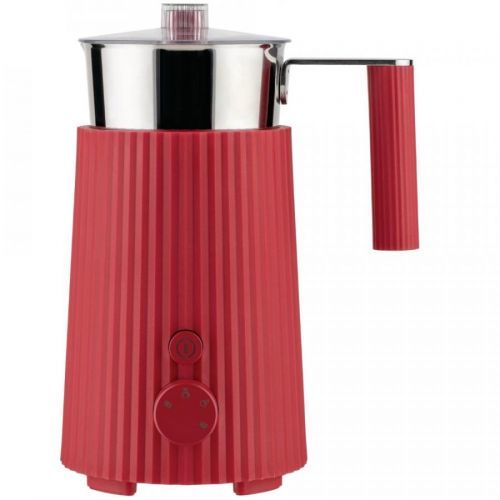 Napeňovač mlieka PLISSÉ Alessi červená