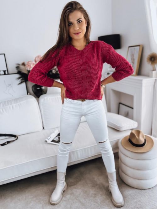 Women's sweater MIGOTKA pink Dstreet MY1759