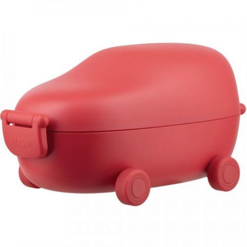Snack box Food à porter SNACKMOBILE Alessi 2 priehradky červená