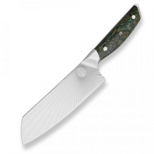 Santoku nôž SANDVIK GREEN NORTHERN SUN Dellinger 18,5 cm