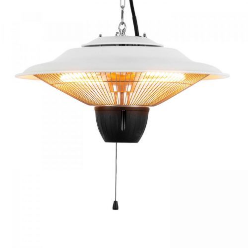 Blumfeldt Hitzkopf, infračervený stropný ohrievač, halogénová vykurovacia trubica, 2 úrovne 750/1500 W