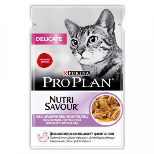 PRE PLAN CAT DELICATE Morkacia kapsička 26x85 g