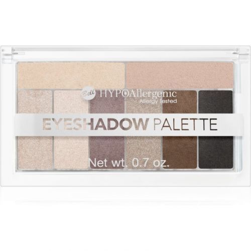 Bell Hypoallergenic Eyeshadow Palette 02 paletka očných tieňov a rozjasňovačov 17 g