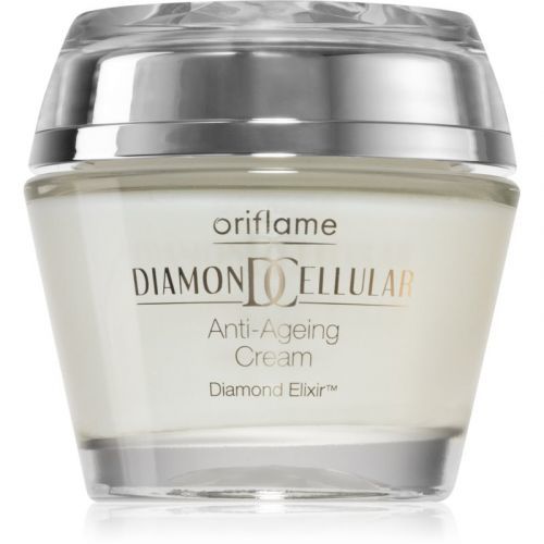 Oriflame Diamond Cellular Organic Mint & Raspberry upokojujúci krém proti prvým známkam starnutia pleti 50 ml