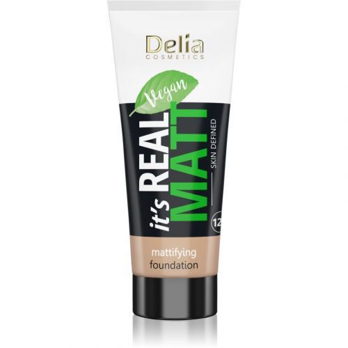 Delia Cosmetics It's Real Matt zmatňujúci make-up odtieň 101 porcelain 30 ml