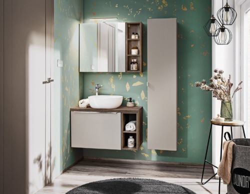 ArtCom Kúpeľňový komplet SANTA FE TAUPE | 80 cm