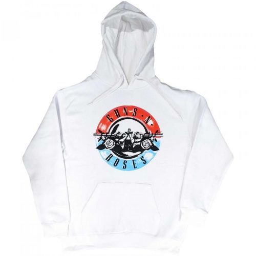 Guns N’ Roses mikina Motorcross Logo Biela S