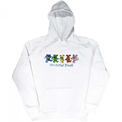 Grateful Dead mikina Dancing Bears Biela S