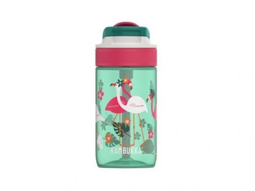 Kambukka Zdravá fľaša pre deti Lagoon 400 ml - Pink Flamingo