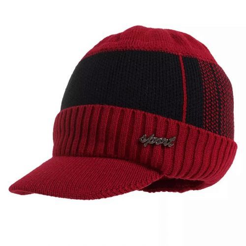 Čiapka so šiltom-Červená KP23087