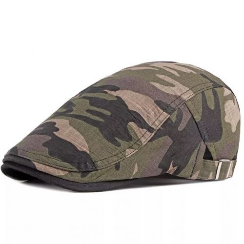 Maskáčová baretka-Zelená KP23095