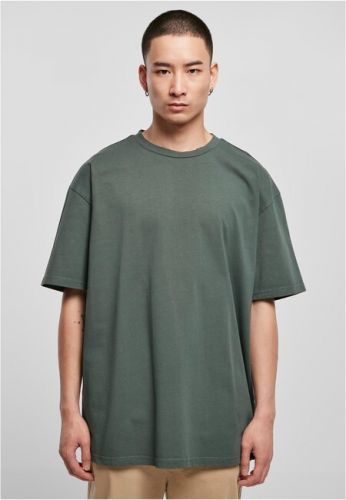 Urban Classics Heavy Oversized Garment Dye Tee bottlegreen - S
