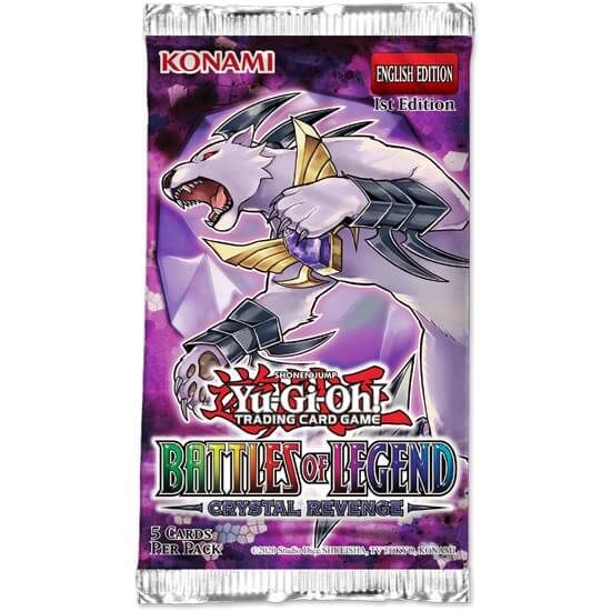 Konami Yu-Gi-Oh Battles of Legend: Crystal Revenge Booster