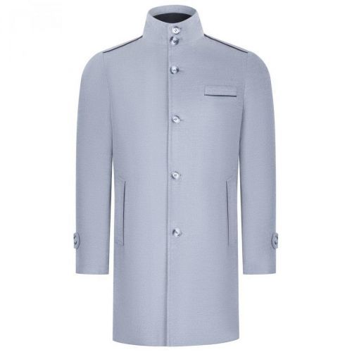 PLT8391 DEWBERRY MEN'S COAT-LIGHT GREY