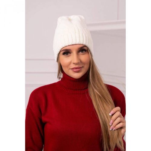 Women's cap Irmina K333 ecru
