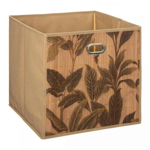 Úložný box Flower Bamboo 31x31 cm