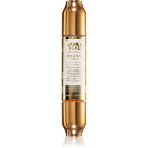 James Read Gradual Tan Click & Glow Body samoopaľovacie kvapky 30 ml