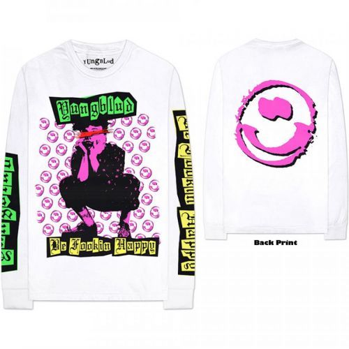 Yungblud tričko Punker Biela S