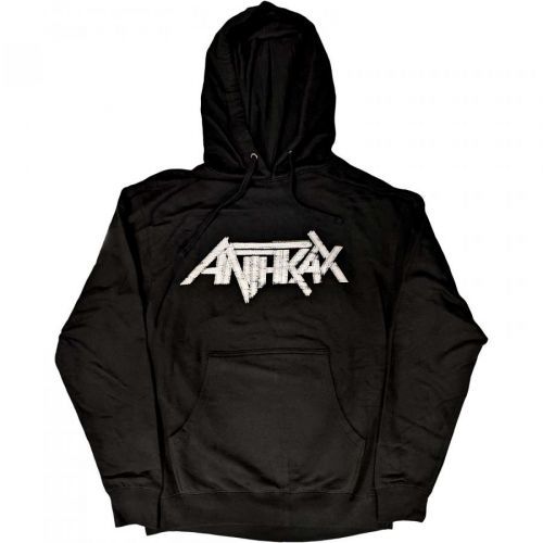Anthrax mikina Logo Čierna S