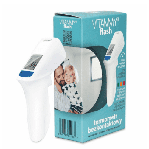 VITAMMY Flash htd8816c bezkontaktný teplomer s technológiou obojsmerného merania 1 ks