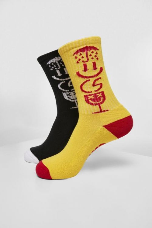 CAYLER SONS Ponožky C&S Iconic Icons Socks 2-Pack Farba: black/yellow, Veľkosť: 39-42