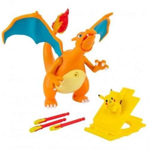 Jazwares Pokémon akčná figúrka Deluxe Charizard 15 cm (interaktívna)