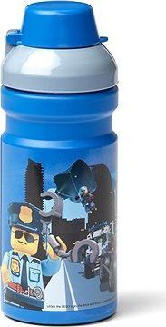 LEGO City fľaša na pitie – modrá