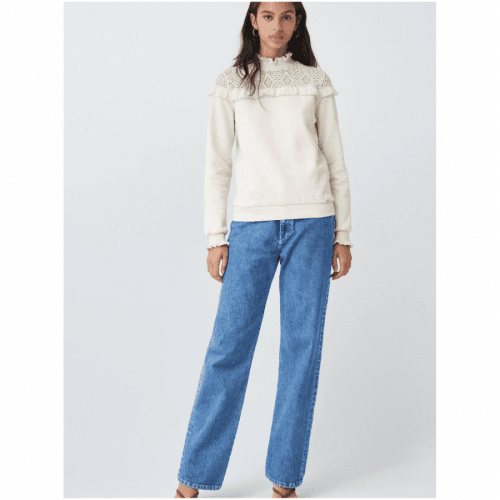 Cream sweater Salsa Jeans Elba - Women