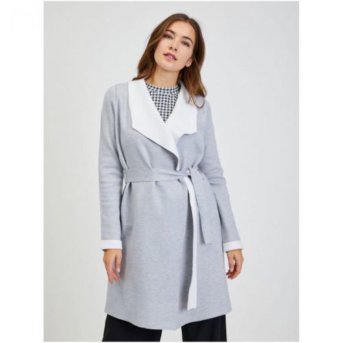 Light grey Ladies Cardigan with Tie ORSAY - Ladies