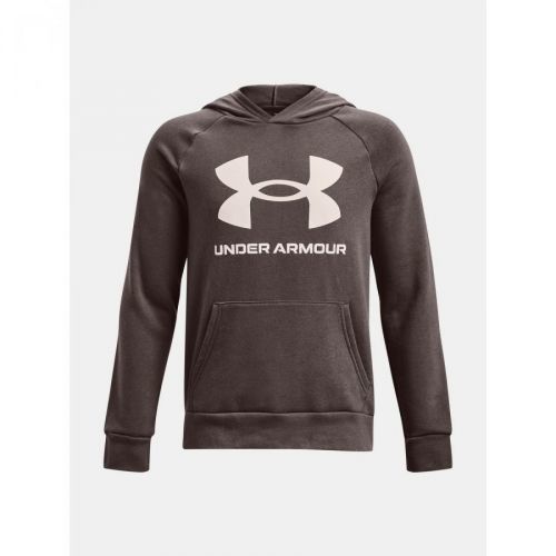Under Armour Sweatshirt UA RIVAL FLEECE HOODIE-BRN - Boys