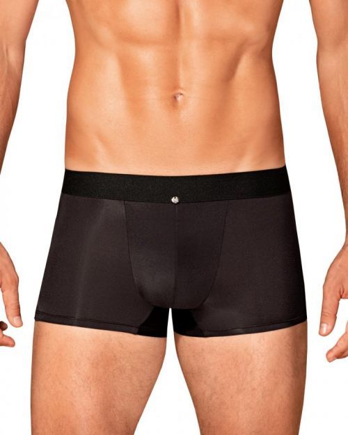 Pánske slipy Boldero boxer shorts black - Obsessive S/M černá