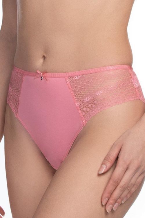 Dámske nohavičky BIKINI L-1493BI 2XL Růžová XXL
