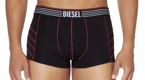 Pánske boxerky A03896 0CGBR 900 čierna - Diesel M černá s červenou