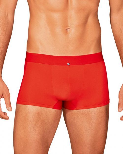 Pánske slipy Boldero boxer shorts red - Obsessive S/M červená