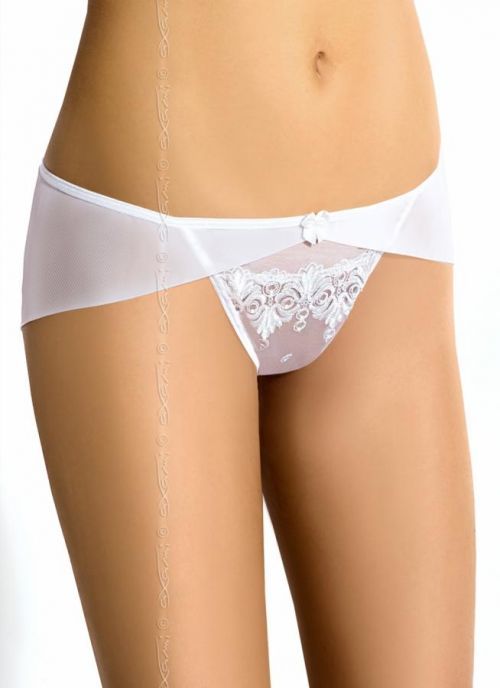 Sexy nohavičky Primrose V-5173 biela - Axami M