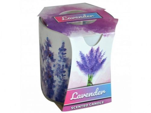 MAKRO - Sviečka v skle Lavender