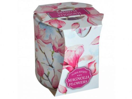 MAKRO - Sviečka v skle Magnolia