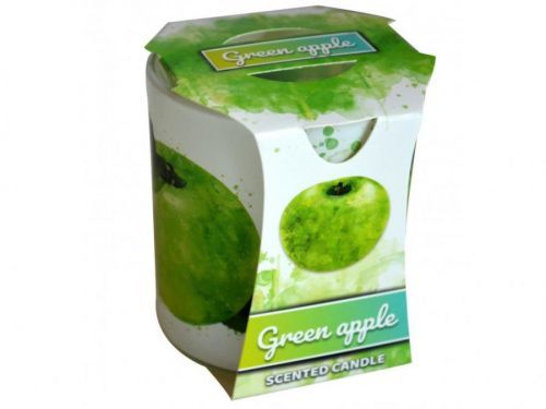 MAKRO - Sviečka v skle Green Apple