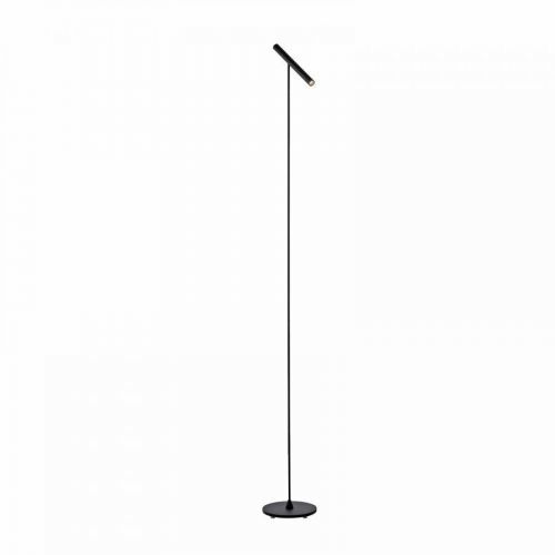 PURE Tutua stojaca LED lampa, stmievač, čierna