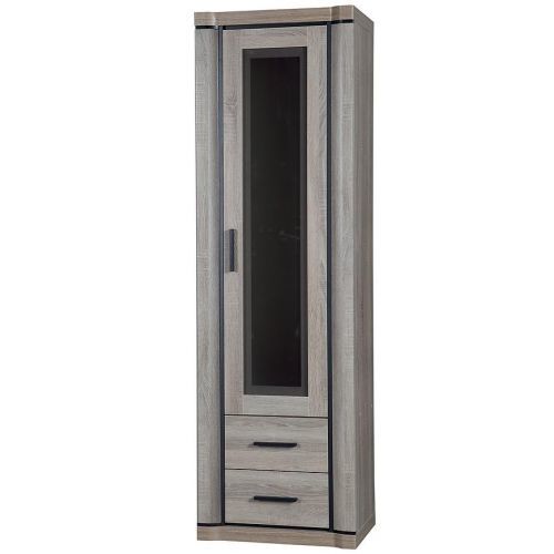 Vitrína Dallas D16 hľuzový dub