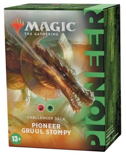 Wizards of the Coast Magic the Gathering Pioneer Challenger deck 2022 - Gruul Stompy