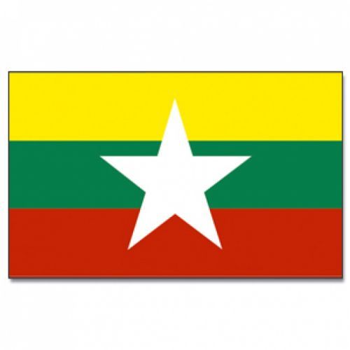 Vlajka Promex Myanmar 150 x 90 cm