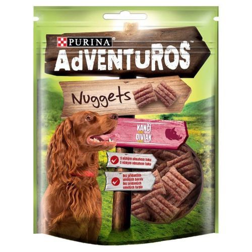 ADVENTUROS Nuggets 90g s diviačkou príchuťou