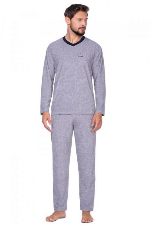 Pánske pyžamo 592 grey plus