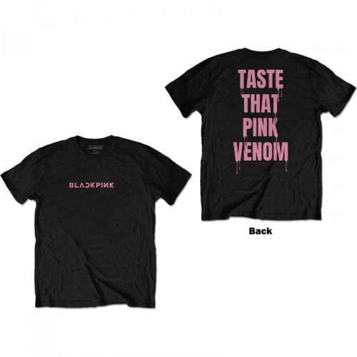 Blackpink tričko Taste That Čierna S