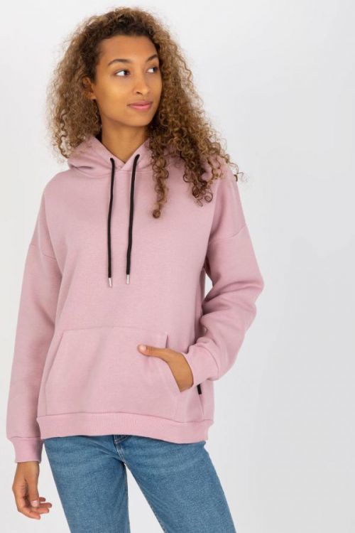Dámska mikina Model AP-BL-AP-3002.79 Dark Pink - Rue Paris l