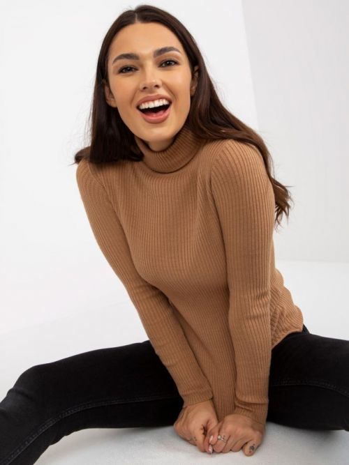 Dámsky sveter TO SW 2022.75P ťava jedna velikost