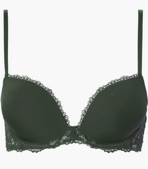 Dámska podprsenka QF6394E 0SR khaki Calvin Klein 80D khaki